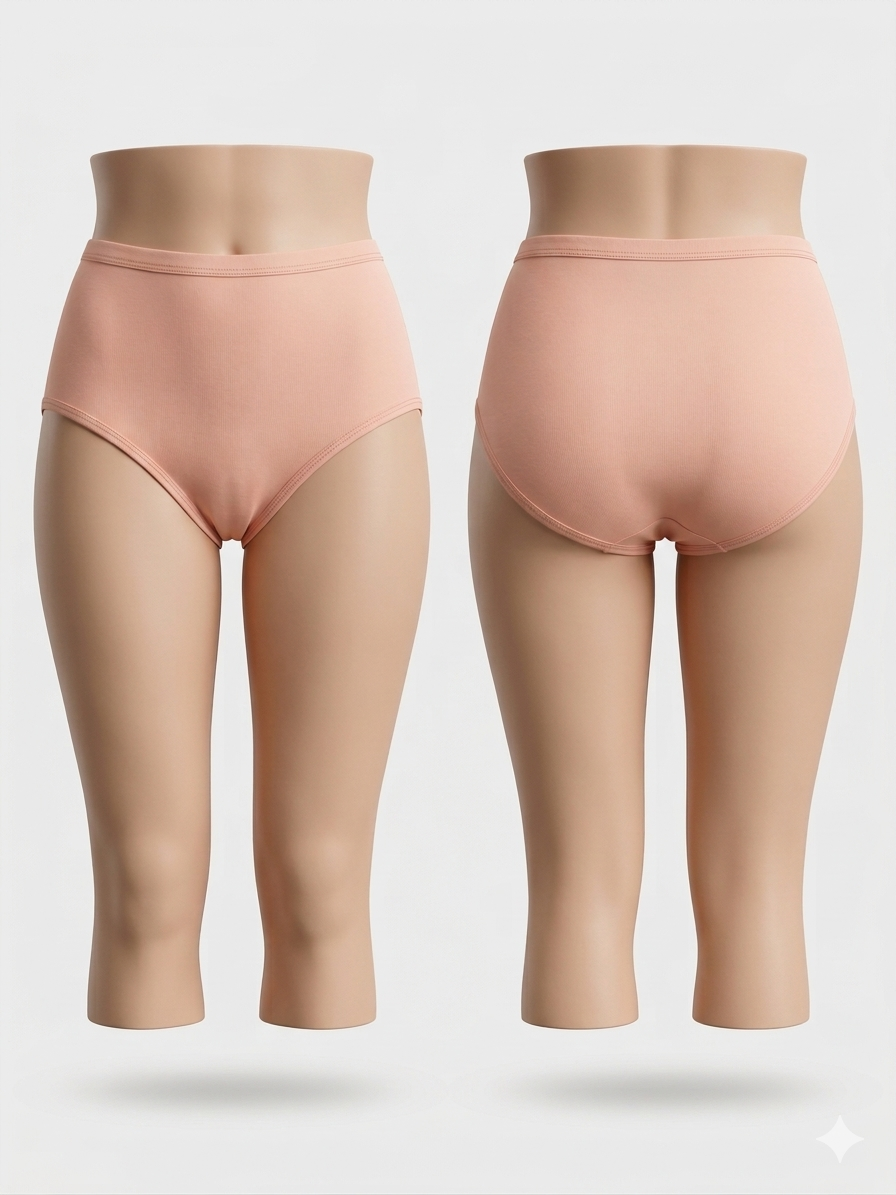 2052 - Pack x3 Panties Clásicos a la Cintura St.Efan
