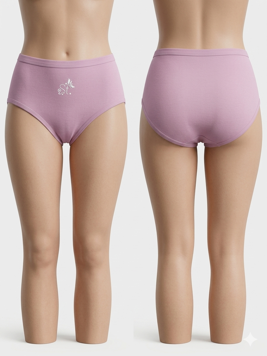 2053 - Pack x3 Panties Juveniles Semicintura Estampado St.Efan