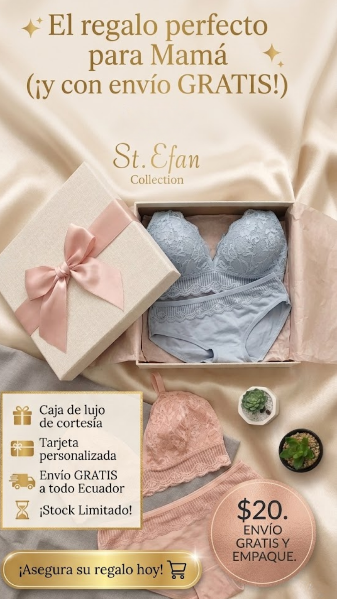 0001 - Promoción día de la madre - Set de dos piezas - St.Efan